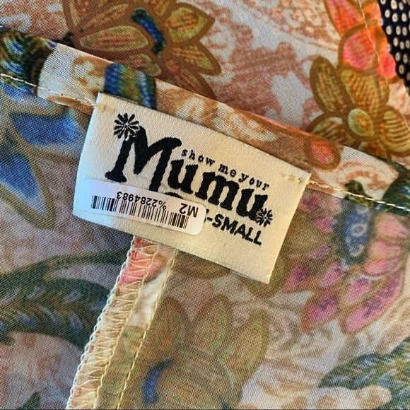 Floral Print Kimono Duster Show Me Your MuMu Bloomtastic Karmyn Cape Size Small - Picture 8 of 11